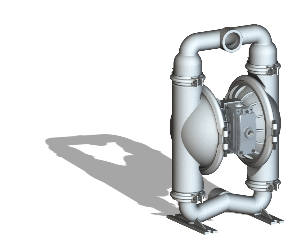 Stainless Steel Air Operated Diaphragm Pump