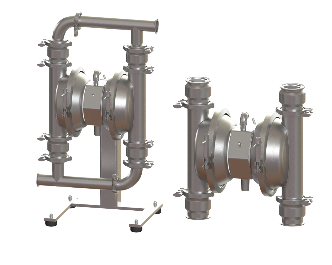 TerySan Stainless Steel Clamped Pumps